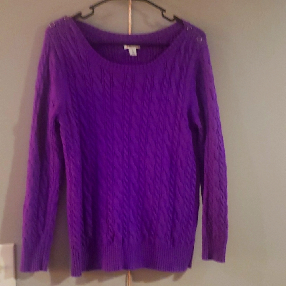 Purple old navy sweater